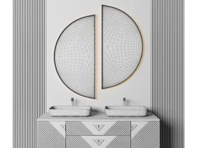 Luxury Bathroom 26 3D model