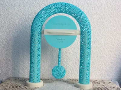 Voronoi Pendulum Clock Free 3D print model