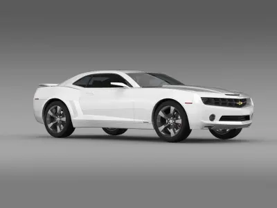 Chevrolet Camaro Concept 2008 3D model
