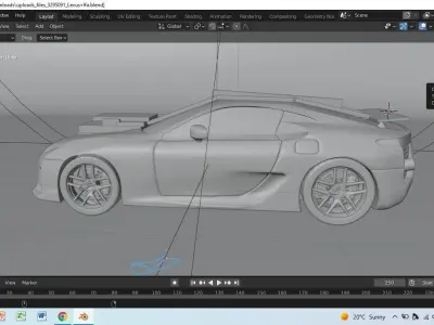 derby lexus lfa  3D model