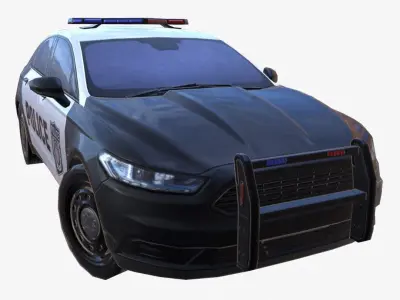Ford Mondeo Pack Low-poly 3D model