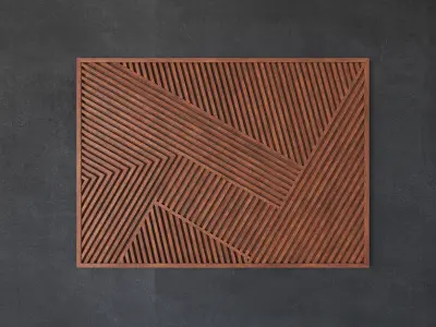 Wall Art Design 06 3D model