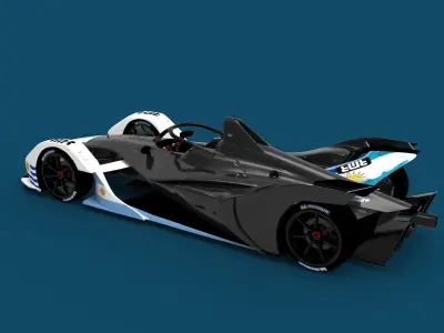 Gen2 Formula E Ready to Print 3D model