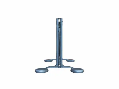 3d Model Metal Crowd Control Barrier 3D model