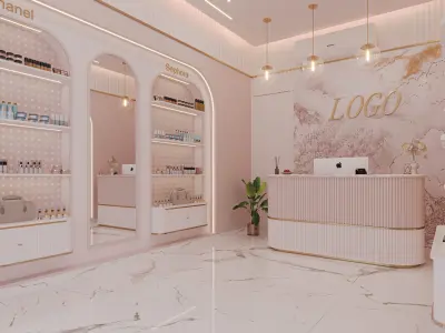 Beauty salon 3D model