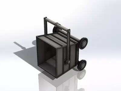 Particulate Transport Car - Carro de Transporte Particulado 3D model