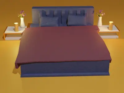 BEDROOM BEAUTY 3D model purchase