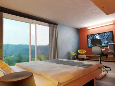 Modern Bedroom Interior 3D model