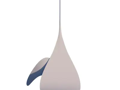 Alexander Calder Sculpture Replica 03 Low-poly 3D model