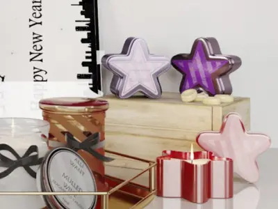 Bathroom freshener collection 3D model