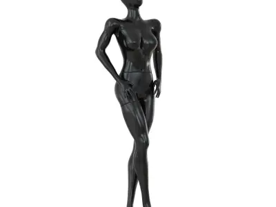 Female Abstract Mannequin 74 3D model