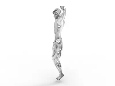 Crucifixion of Jesus Christ 3D print model