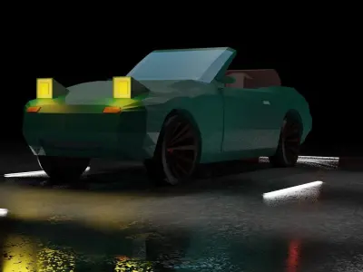 Mazda Miata  Free low-poly 3D model