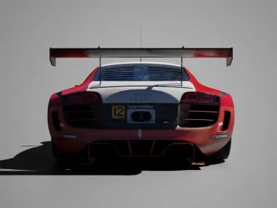 Audi R8 LMS 2014 3D model