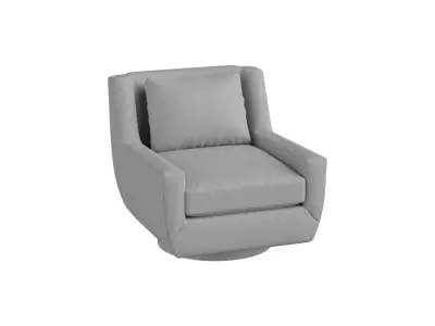 Vinci Lounge Chair 3D model