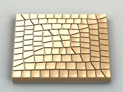 Wall panel 033 3D model