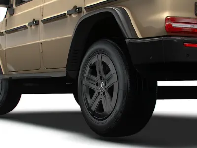 Mercedes-Benz G 580 EQ Technology Worldwide 2024 3D model