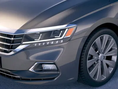 Volkswagen Passat 2020 US 3D model