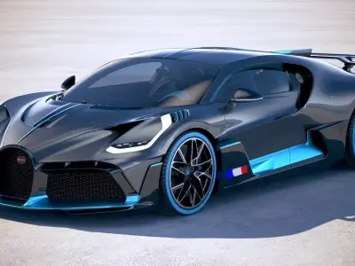Bugatti Divo 2019 3D model