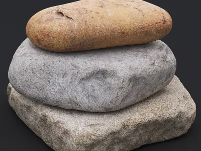 Stone XX 3D model