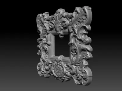 Bas relief Frame 240506 15 3D print model