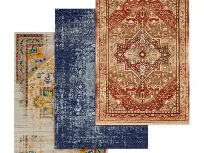 Rug Set 899 3D model