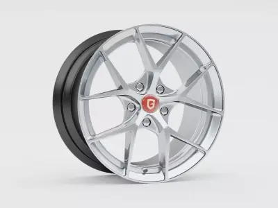 Gisa Wheels YA109 3D model