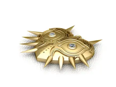 Majoras Mask Medal 3D print model