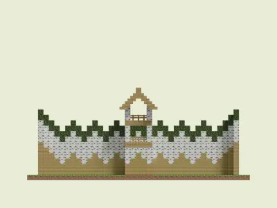 Birchwood Walls 3D model