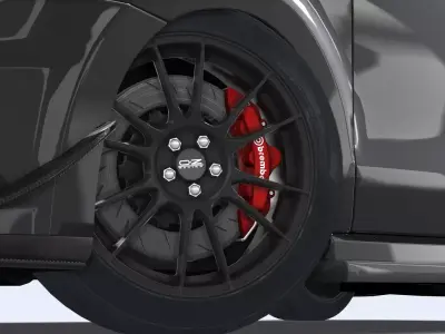 Volkswagen Polo Tune Low-poly 3D model