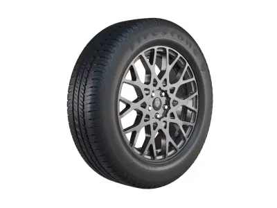 Firestone tire 3D model