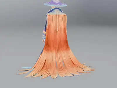 mexican wizard 3D model