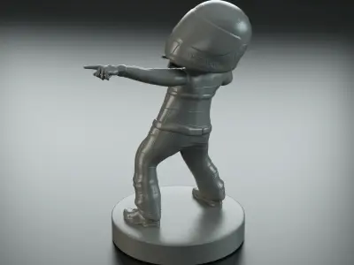 Ferrari Funko Pilot 3D print model