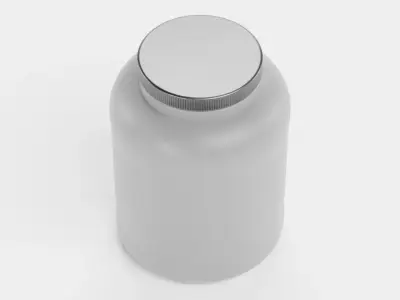 Universal Container V10 - Product Packaging Low-poly 3D model