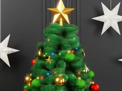 Christmas Tree 3D 3D model