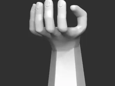 chaier hand decoration home  3D model