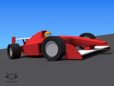 63 Lowpoly Vehicles Low-poly 3D model