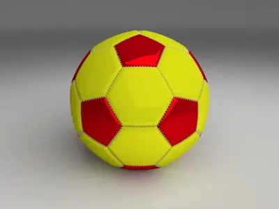 Classic Football 3D model