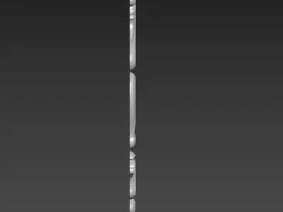 Circle Ornament 3D model