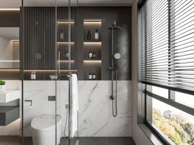 Bathroom 85 3D model