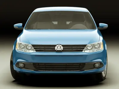 VW Jetta 2011 3D model
