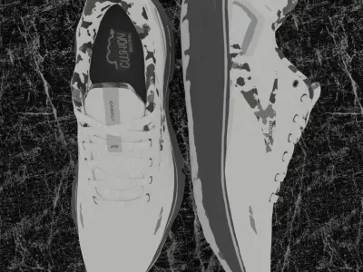 BROOKS GHOST 3D SHOES 3D model