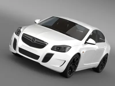 Opel Insignia OPC 2009 2013 3D model