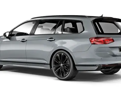 Volkswagen Passat B8 FL Variant R-Line Edition 2020 3D model