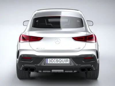 Mercedes-Benz GLE 63 AMG Coupe 2021 3D model