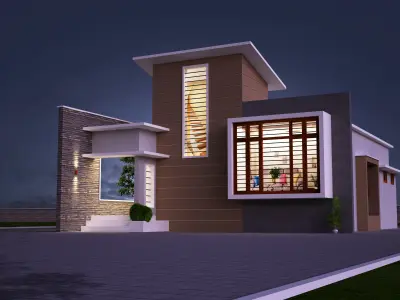 20 HOME MODELS 3D Model Collection