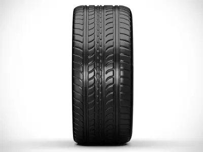 Wheel v14 3D model