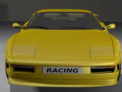 Classic Sports Car 3D model