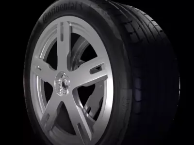 wheel tire 3D model shop