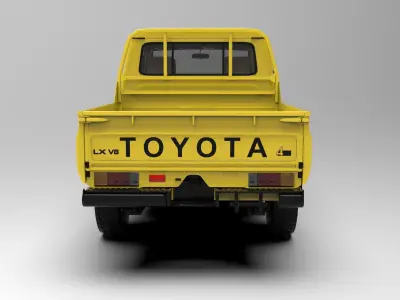Toyota Land Cruiser J79 Double Cab 2024 3D model